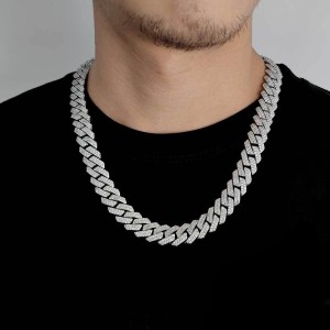 10mm/12mm/14mm/15mm/20mm Brass Cuban Link Chain Necklace