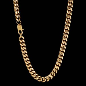 4mm/5mm/6mm/7mm/8mm/9mm Stainless Steel Cuban Chain Necklace