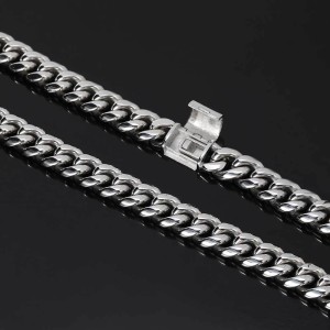 8mm/10mm/12mm/14mm Cuban Chain Stainless Steel Necklace