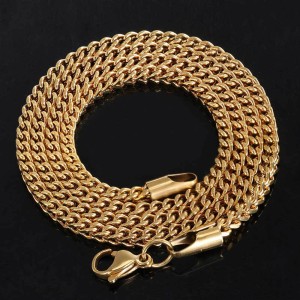 3mm Reverse Chain Stainless Steel Necklace