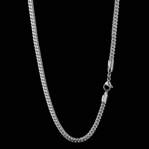 3mm Reverse Chain Stainless Steel Necklace