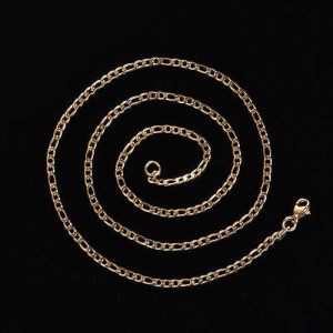 3mm/4mm/5mm/6mm Figaro Chain Stainless Steel Men Necklace