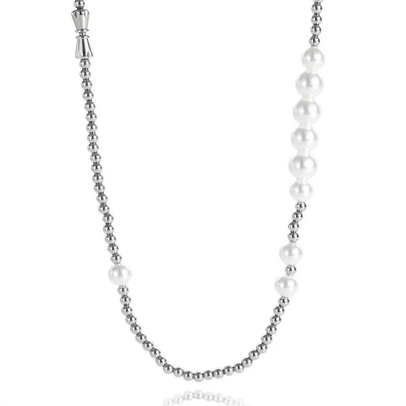 6mm/8mm/10mm Grass Pearl Stainless Steel Beads Chain