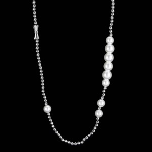 6mm/8mm/10mm Grass Pearl Stainless Steel Beads Chain