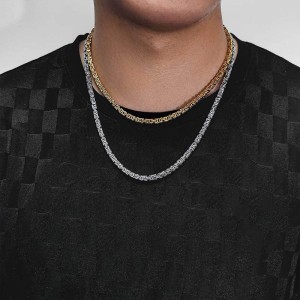 4mm Emperor Chain Stainless Steel Necklace